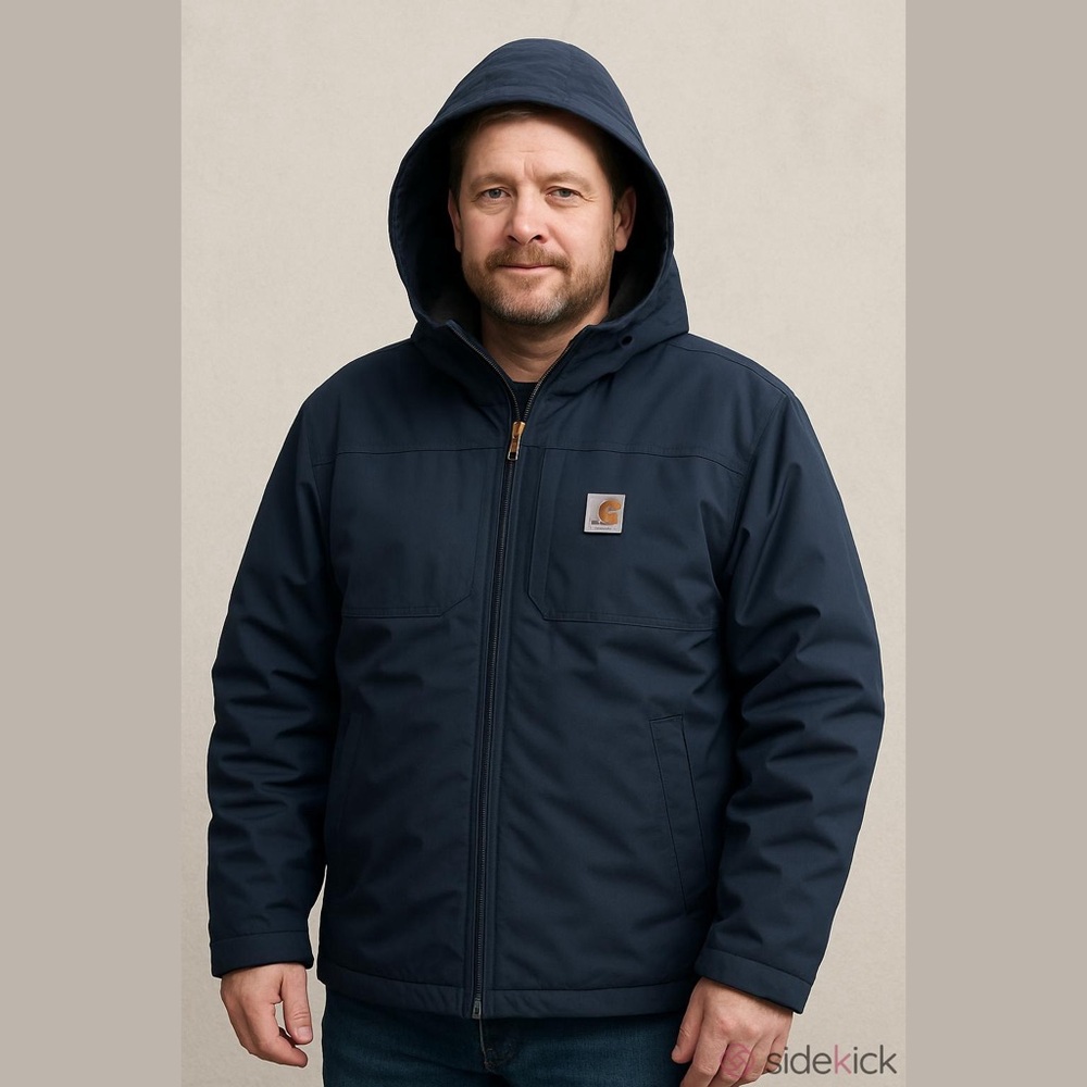 Carhartt Men's Big and Tall Full‎ Swing Jacket Gray